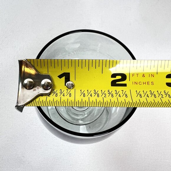 Holmegaard Port Liquor Vintage Glassware 1960s Atlantic Smoke Denmark Set of 5 - Picture 9 of 9